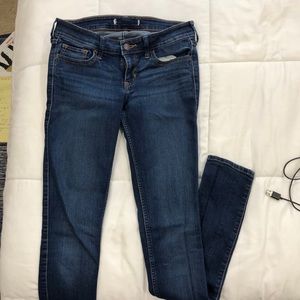 Hollister dark-wash skinny jeans